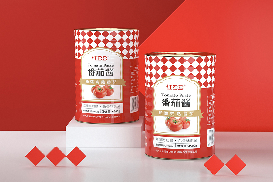 小罐番茄原料酱